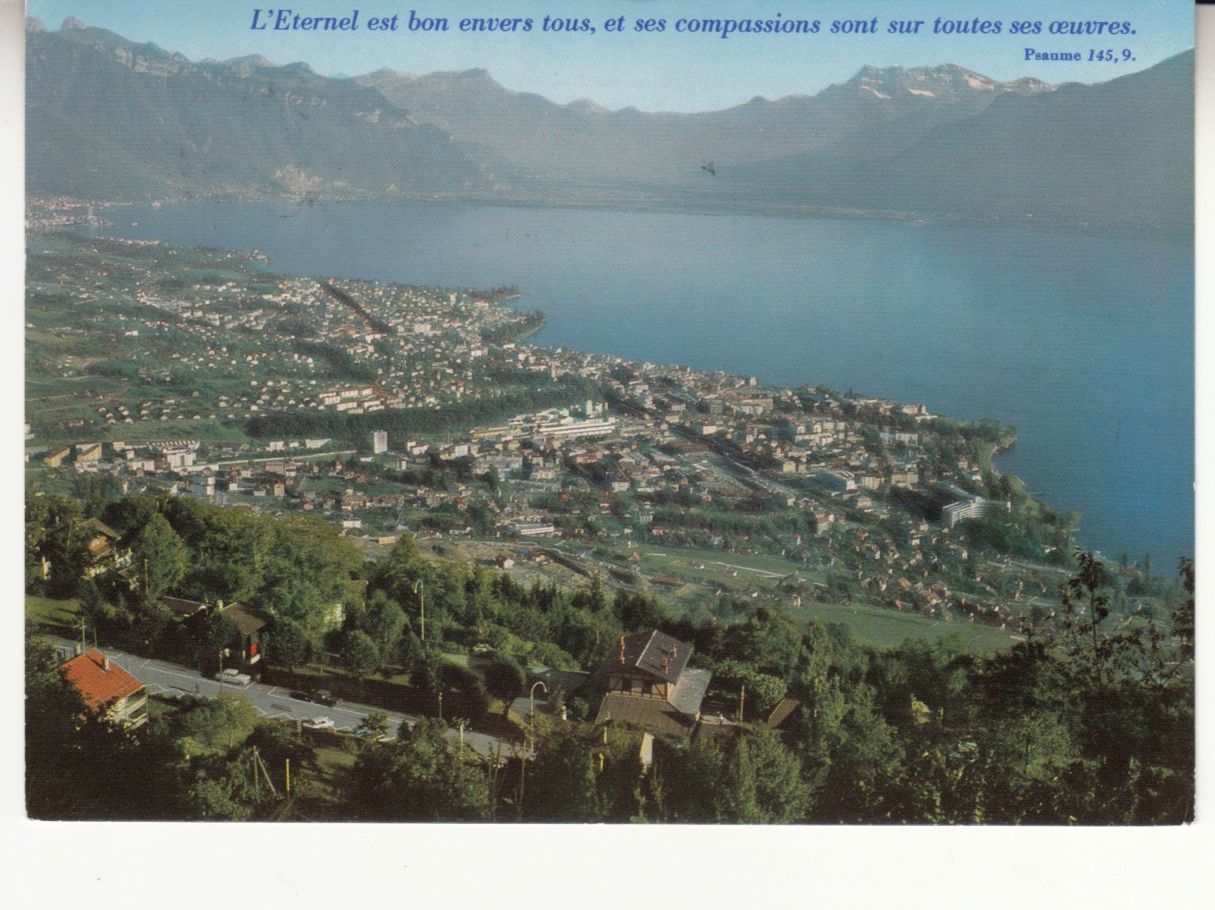 Ansichtskarten: Mont Pèlerin 1971 – Gebraucht aus Bürglen TG von StampGraf