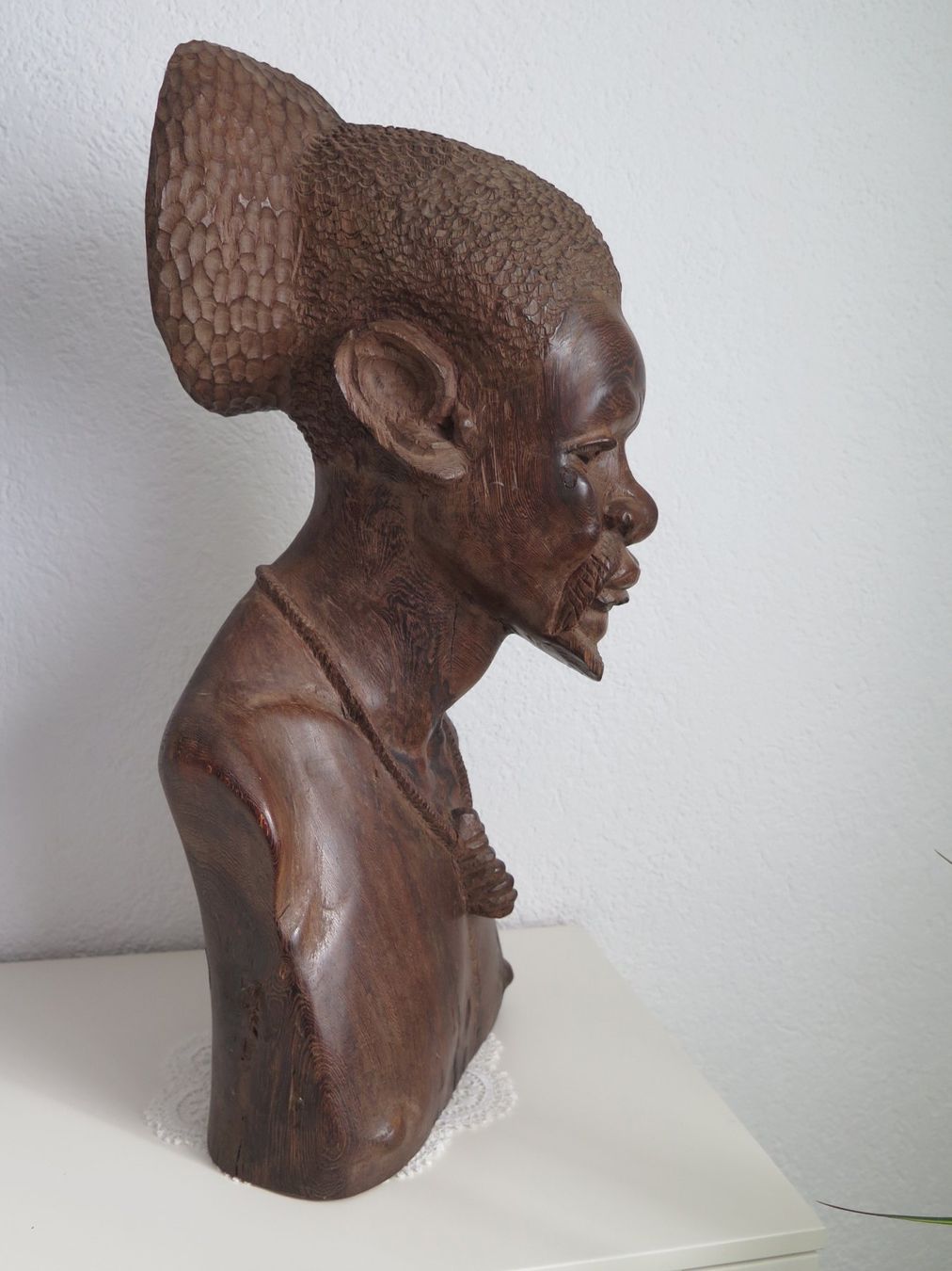 Sculture & Statue: alte Afrikaner Büste Bongossi Holz – Usato da zürich venduto da celotto 7