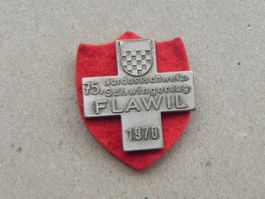 Abzeichen Brosche NOS Schwingfest Schwingen Flawil SG 1970