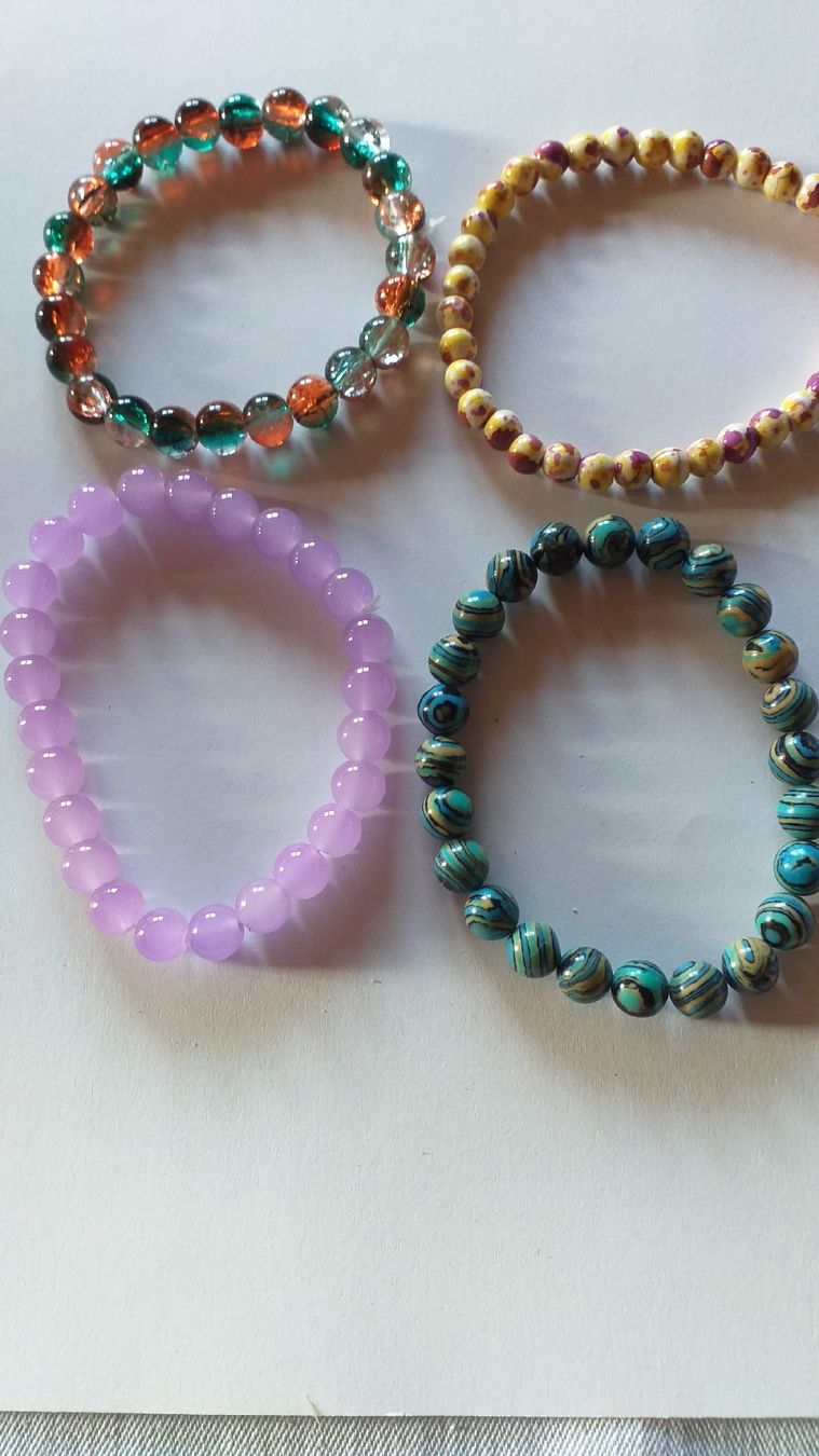 Altri gioielli: Naturstein Armbänder – Nuovo e nell'imballaggio originale da Wünnewil venduto da 04Blume