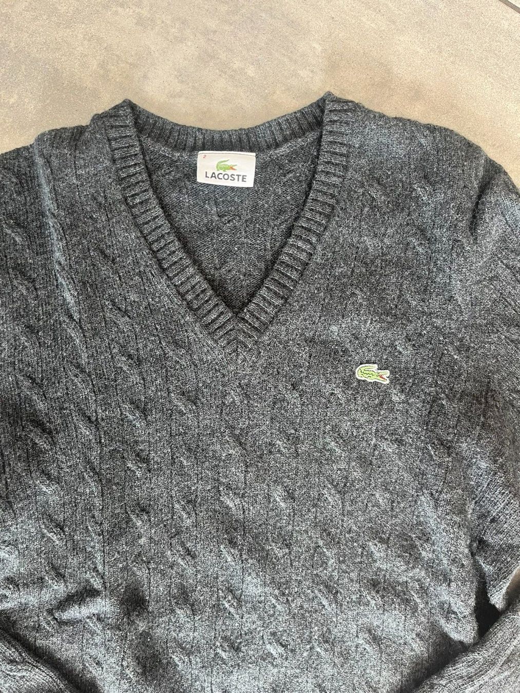 Lacoste Maglioni & Felpe: LACOSTE Strickpullover Dunkelgrau – Usato da Otelfingen venduto da Denis_ZH 1
