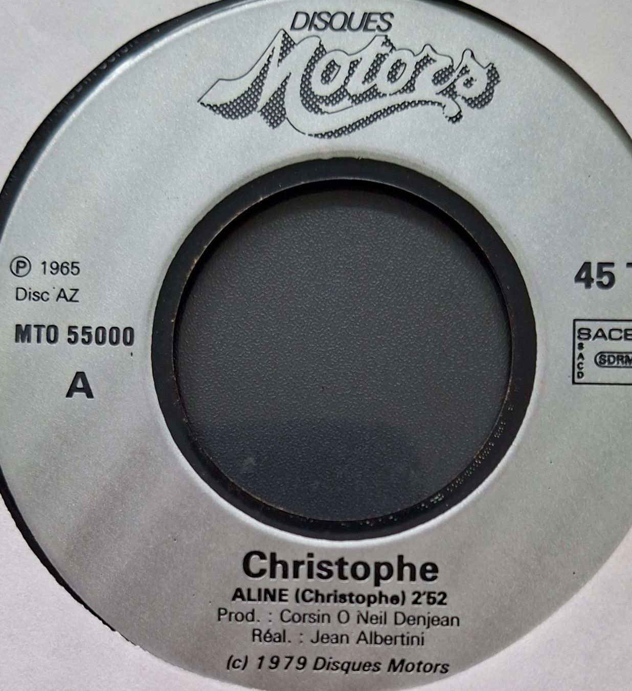 Schallplatten: Vinyl-Single Christophe - Aline – Gebraucht aus Langenthal von Modo39