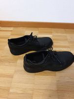 Herren Lederschuhe Grösse 45 schwarz 