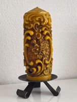 Geschnitzte Kerze, Vintage Design