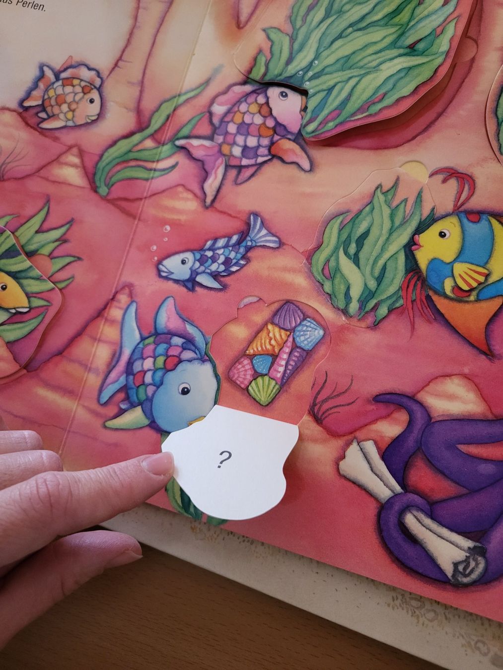 Libri: Regenbogenfisch Entdeckungsreise - Pappbilderbuch mit Klapp – Usato da Uzwil venduto da mad_r6mv 3