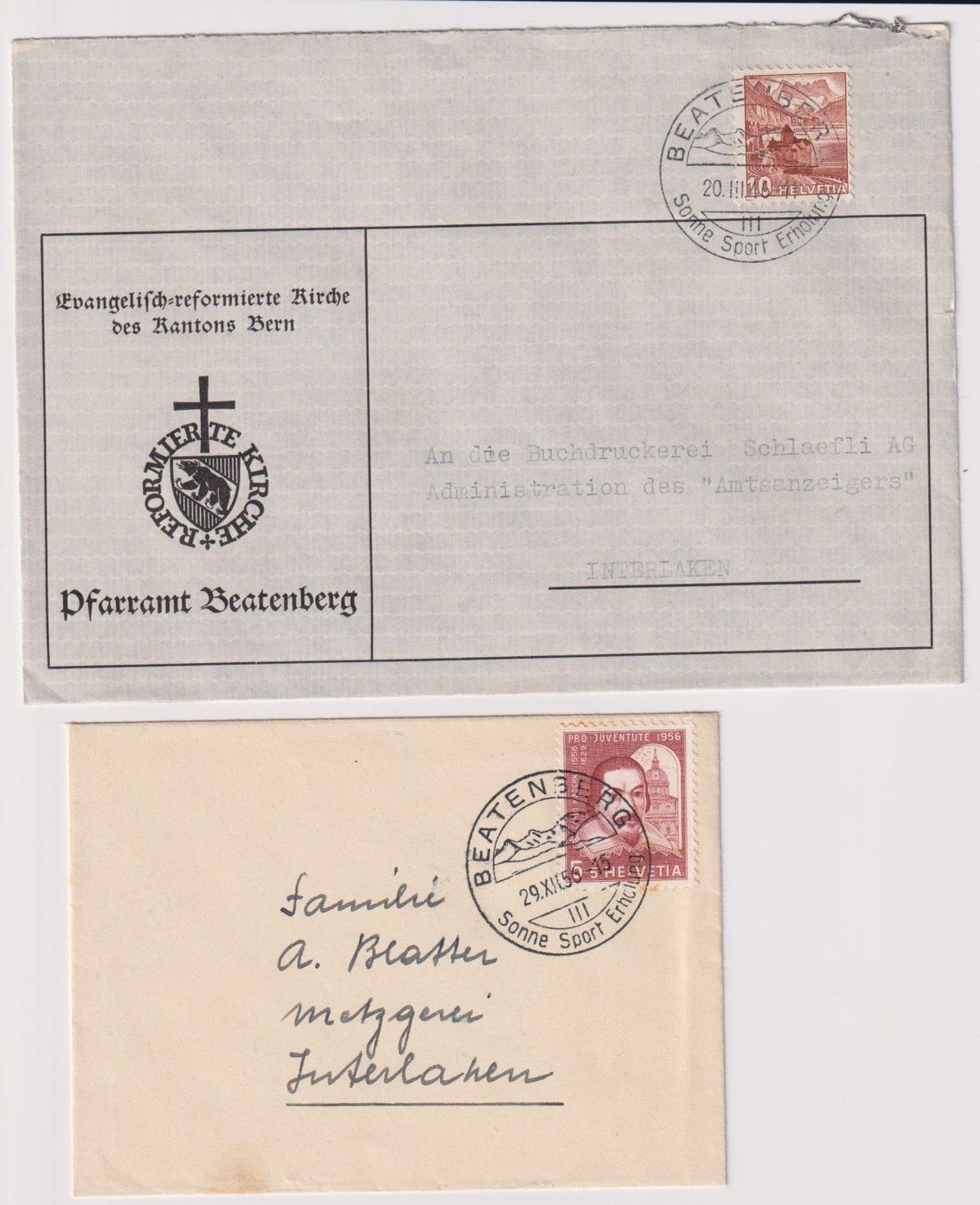 Tous les timbres: K-Stempel 27 Beatenberg – D'occasion à Bellach par qsearch