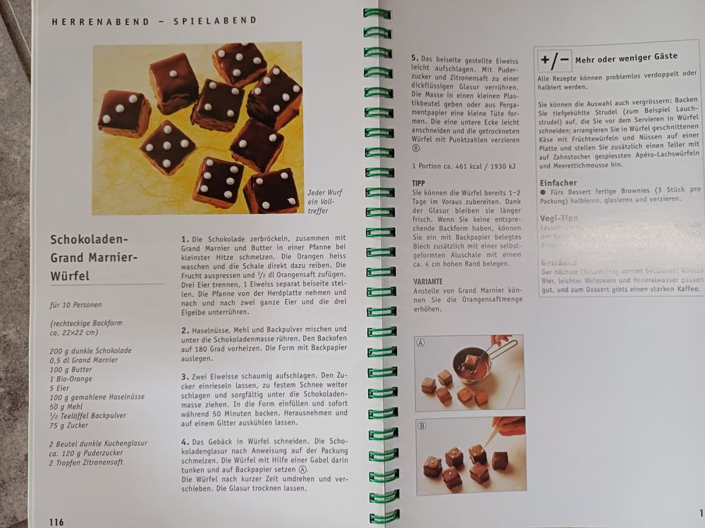 Bücher: Kochbuch / Rezepte 'Party-Time' v. SAISON-KÜCHE – Gebraucht aus Entlebuch von Waldschratt65 5