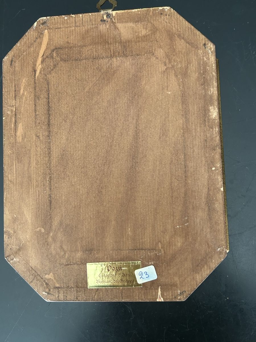 Foto & Immagini: Altes gerahmtes Blumenbild mit Glasabdeckung – Usato da Zumikon venduto da tuna007 7