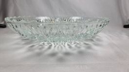 Elegante Kristallglasschale, Dekoschale