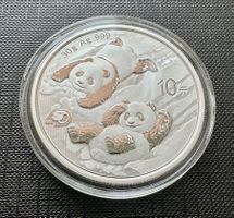 🇨🇳🐼 Chinesische Reinsilbermünze Panda 2022