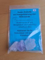 Quarz-Kristalle zur Energetisierung von Trinkwasser