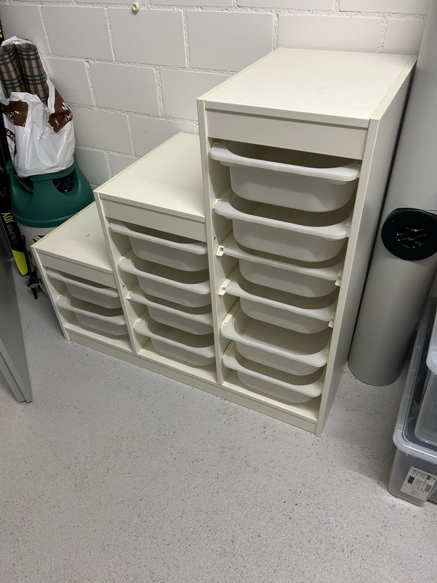 Ikea Kommoden: Möbel System mit Schubladen Weiss 3 Module gute Ordnung – Gebraucht aus Freienbach von LisaK86