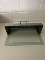 Brotkasten / Brotbox Glasgestell und Edelstahlabdeckung