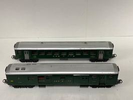 HAG H0 SBB 2 Wagen