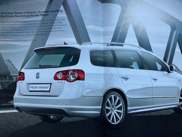 VW R-Line - Original-Prospekt Top Zustand! (Neu (gemäss Beschreibung ...