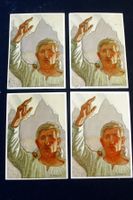 4x BUNDESFEIER - POSTKARTE, 1936. Ungelaufen & gelaufen
