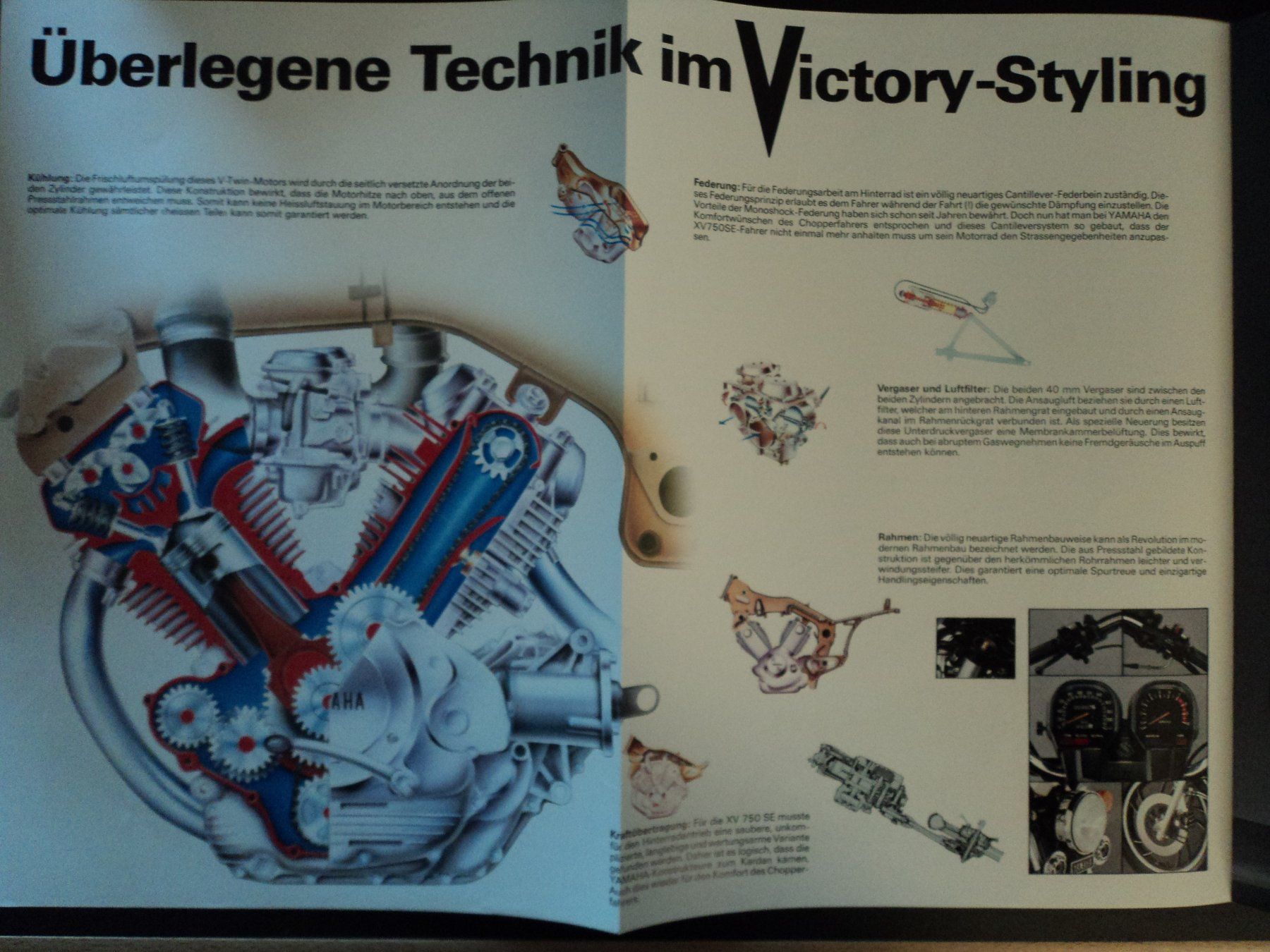Documenti: Prospekt Yamaha XV750SE 1981 – Usato da Schwarzenburg venduto da modelCARama 4
