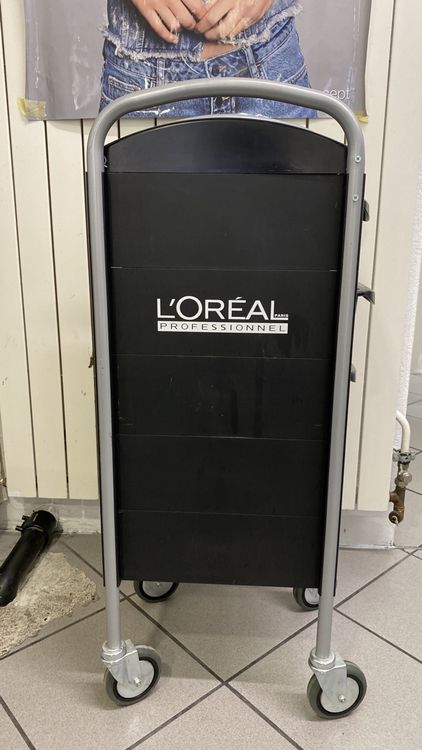 Pediküre Fußstütze Mit Schubladen - Professioneller Beistelltisch Für Nagelstudios