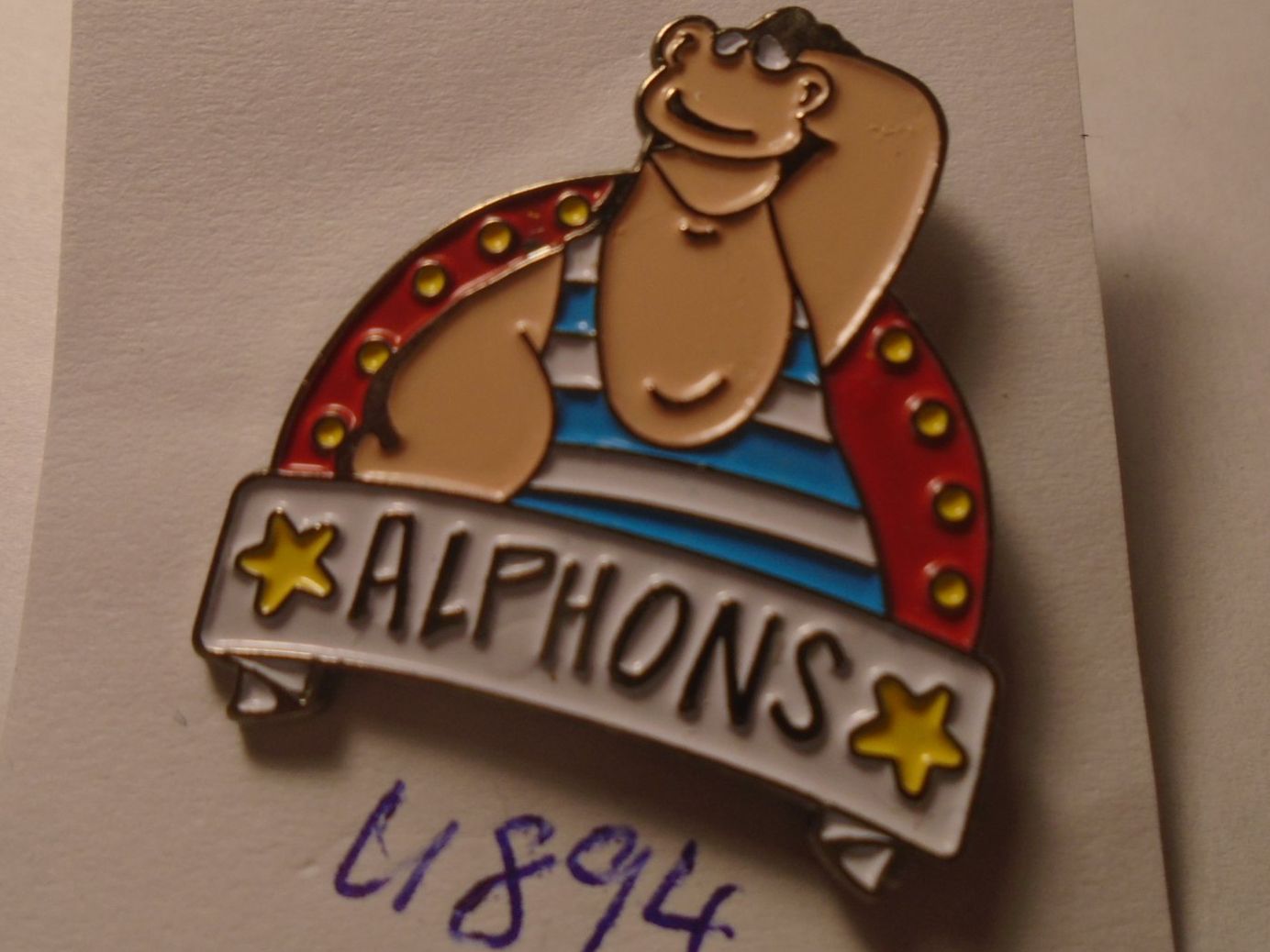 Plaketten & Abzeichen: 1 Alphonss Zirkus Pin (U894) – Gebraucht aus Winterthur von Beli2000