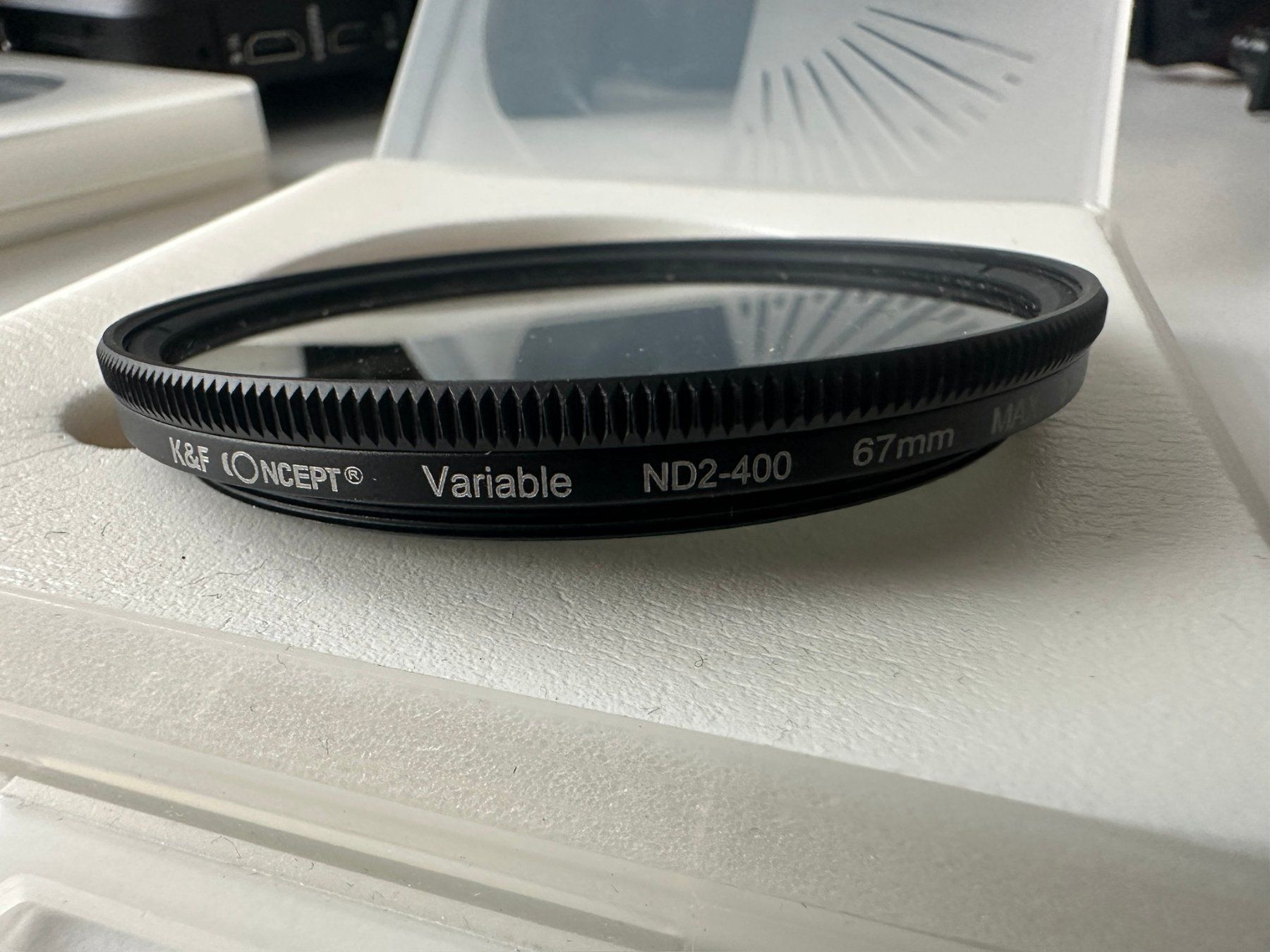 Filtres: K&F Concept Variable ND Filter 67mm guter Zustand – D'occasion à Kloten par Wharum 1