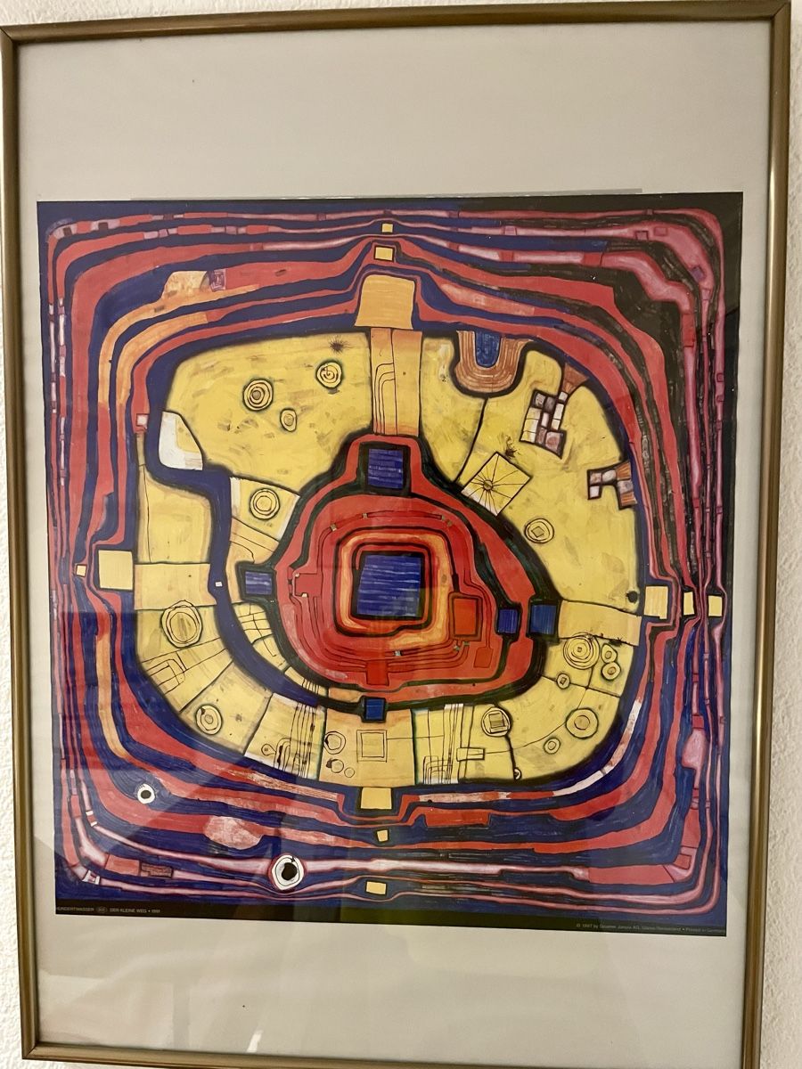 Foto & Immagini: 5 Hundertwasser-Kunstdrucke, gerahmt - Set – Usato da Wallisellen venduto da Raspberrypi 4