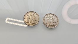 2 Pièces commémorative en argent 1941
