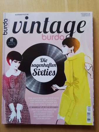 Burda Vintage Schnittmuster Heft