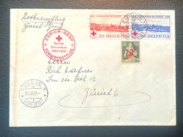 Flugpost Sonderpostflug mit F2 (dem Stempel entgangen)