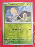 Toedscool - Pokemon Reverse Holo Paldean Fates
