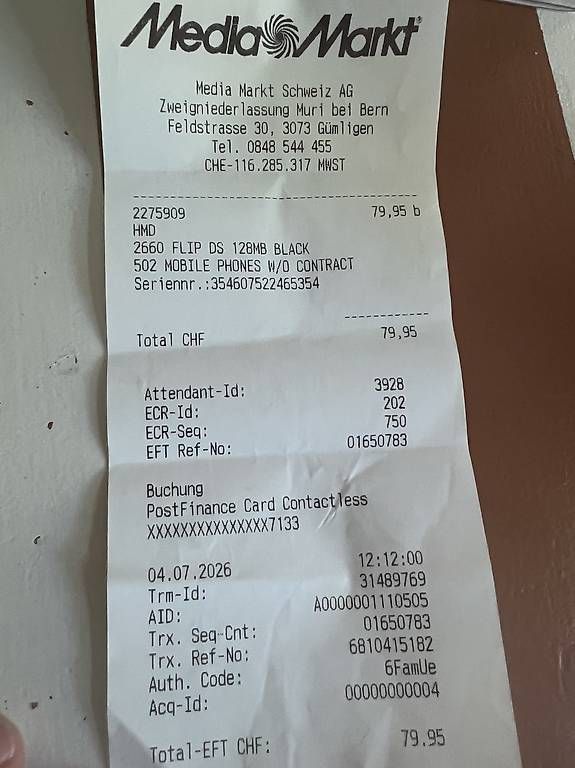 Telefoni cellulari / Smartphones: HMD (Nokia) 2660 Flip (NEU!) – Usato da Bern venduto da Susiii123 3