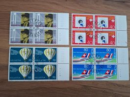 4er Blocks: Werbemarken I 1979
