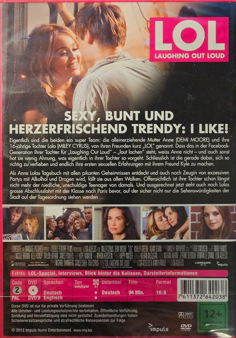 Tutti i DVDs: LOL - Laughing out loud – Nuovo e nell'imballaggio originale da Wahlen b. Laufen venduto da Cg10 1
