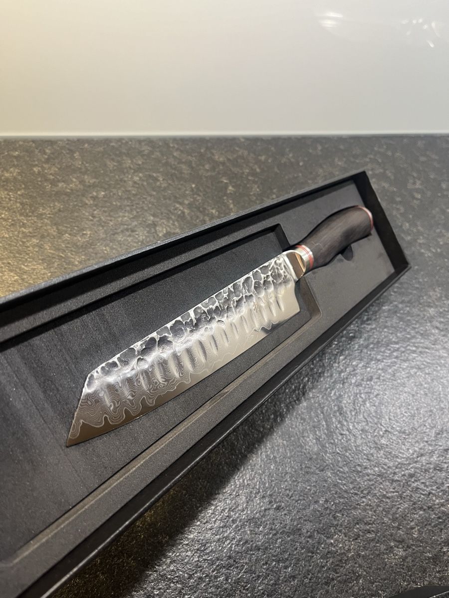 Küchenmesser: Wakoli Damast-Fleischmesser  – Gebraucht aus Bern von Chuchigreni 1