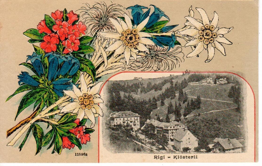 Cartoline postali: Rigi Klösterli 1936 – Usato da Wolhusen venduto da Curver9