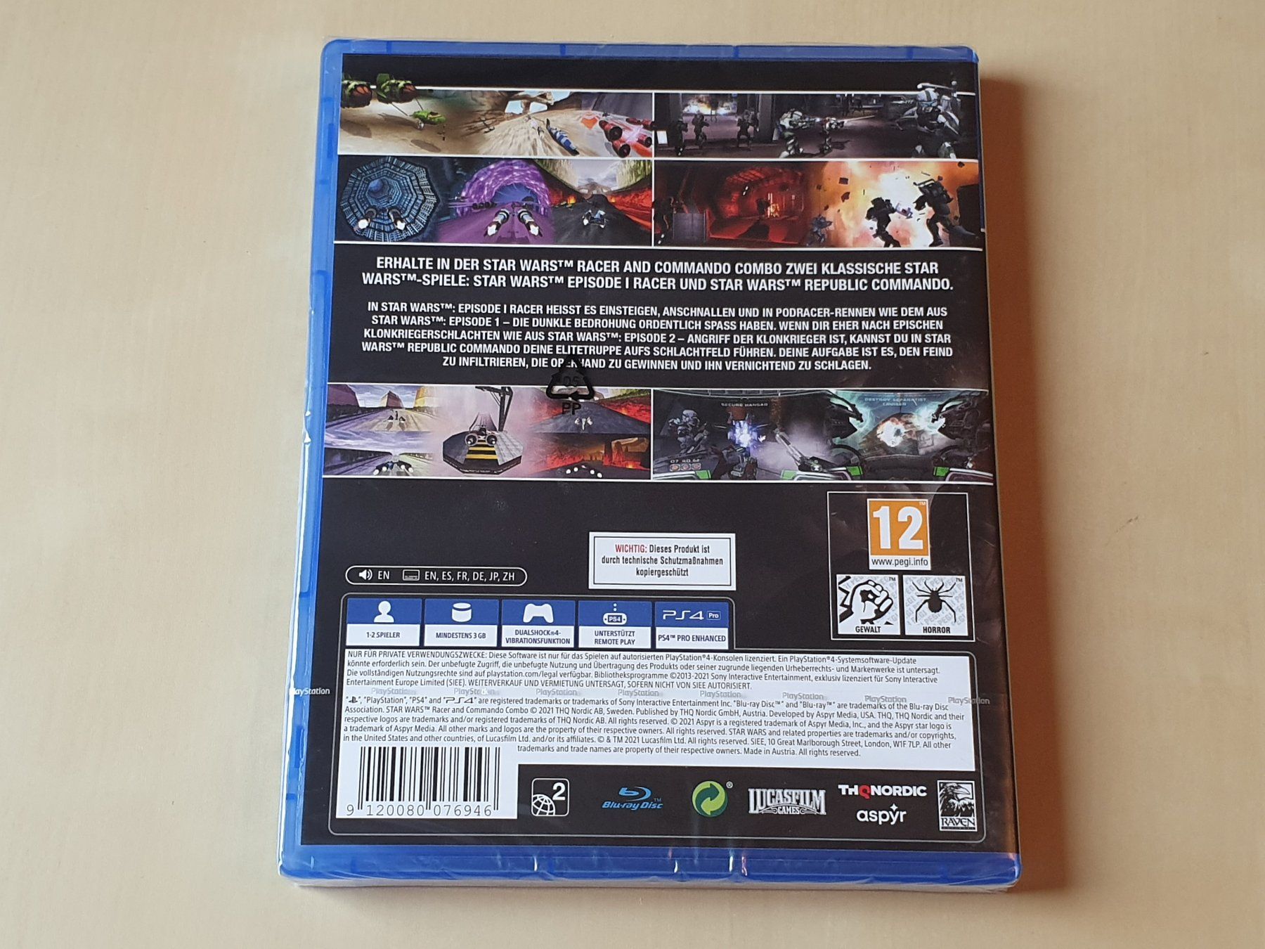Sony Giochi: Star Wars Racer & Commando Combo neu und ovp – Nuovo e nell'imballaggio originale da Stansstad venduto da collectorsshop 1