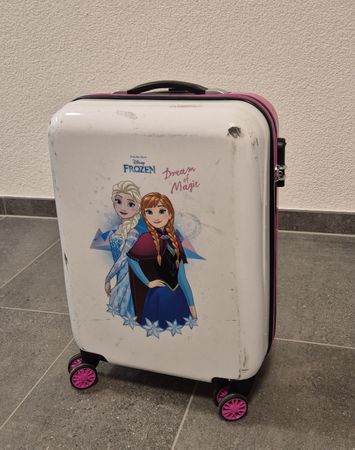 Kinder Trolley Koffer "Die Eiskönigin" für Reise