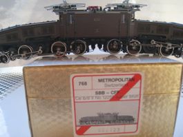 Metrop SBB Ce 6/8 II 12251 mit speziellen, feinen Pantos 768