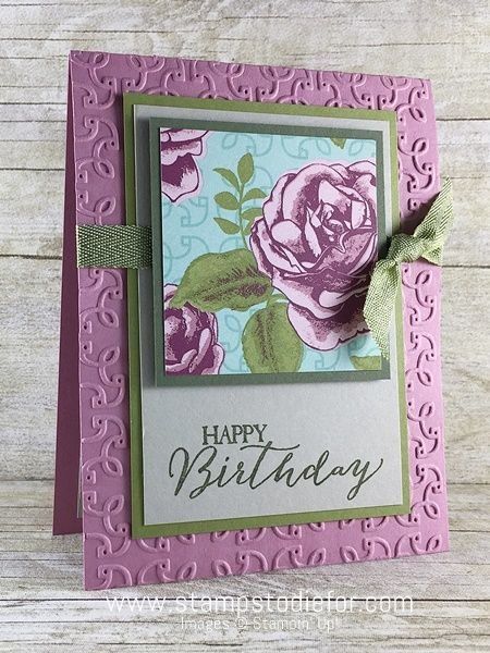 Stampin' up! Sciablone: Stampin up Prägeform "Gartenspalier" – Nuovo (secondo la descrizione) da Frauenkappelen venduto da evangelina78 2
