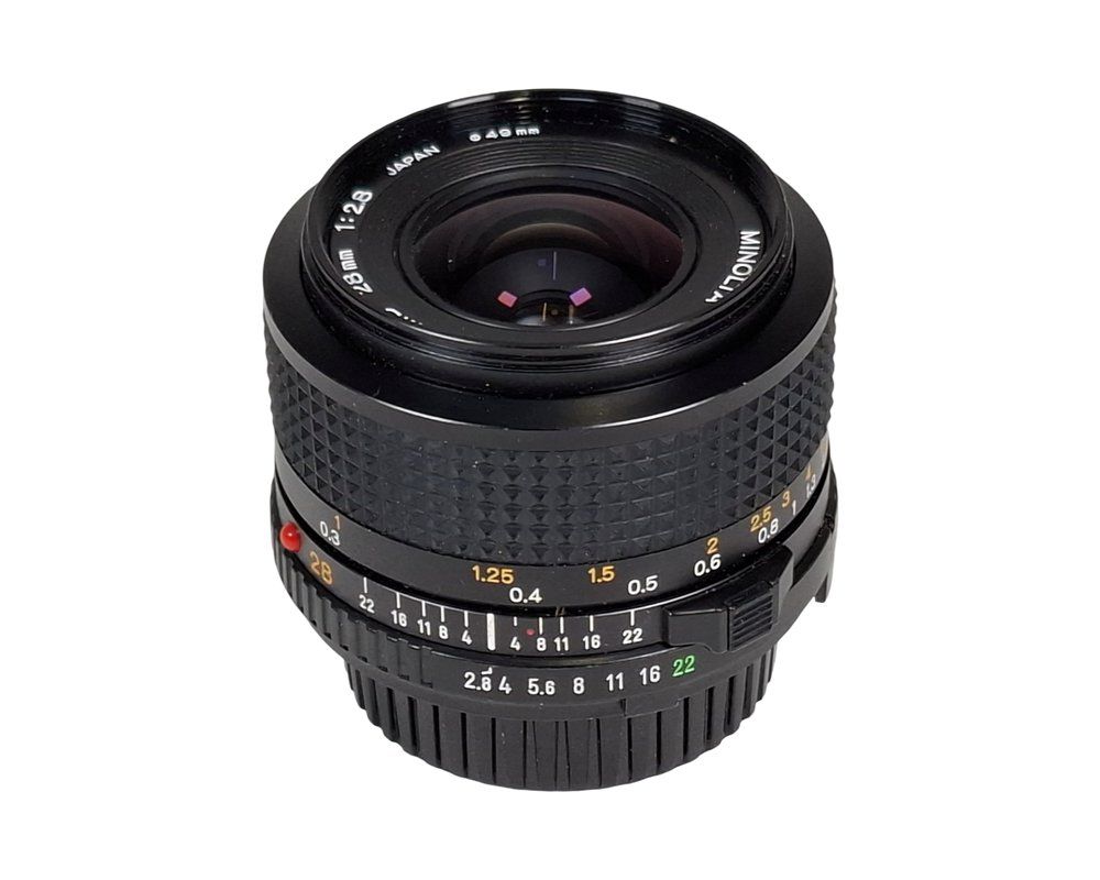 Minolta Obiettivi: Set aus 2 Objektiven und Converter zu Minolta – Usato da Wil SG venduto da Restwert_Wil 5