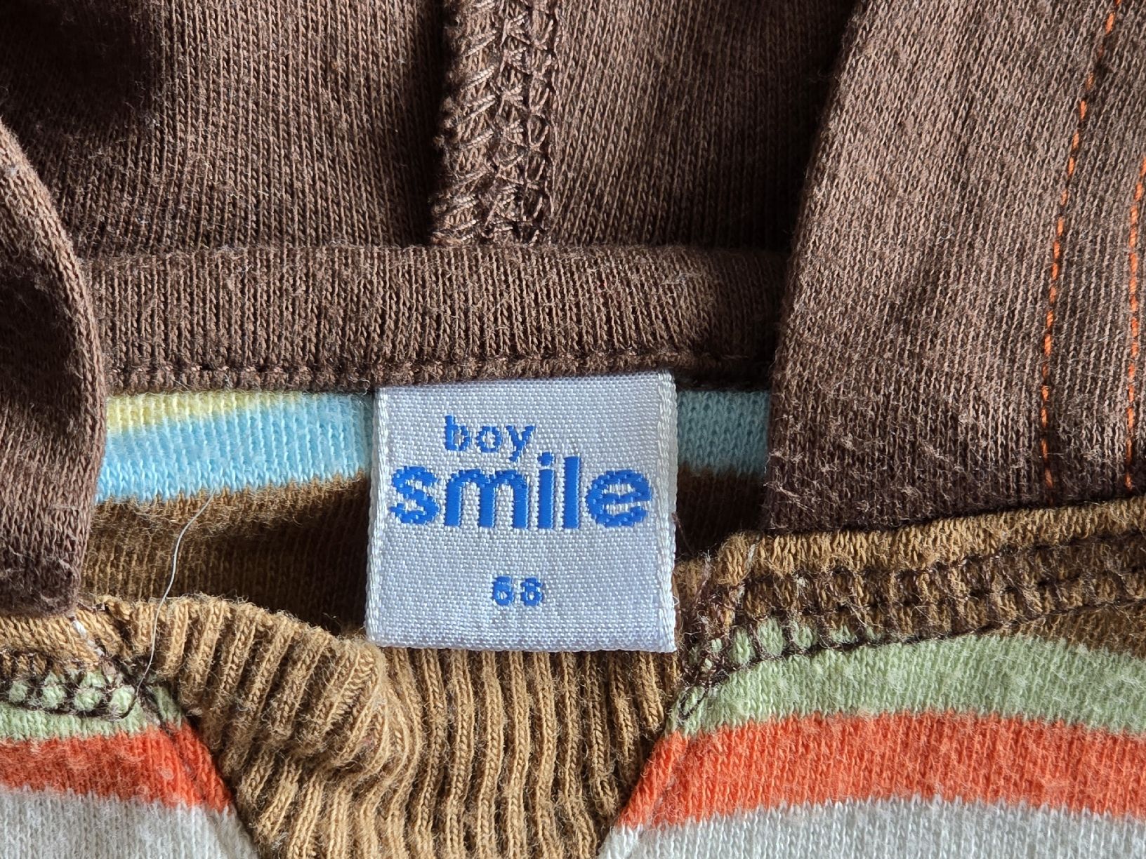Pullover & Sweatshirts: Süsser Jungen Kapuzenpulli, Gr. 68, gestreift, Smile – Gebraucht aus Teufenthal AG von thuzsu 2