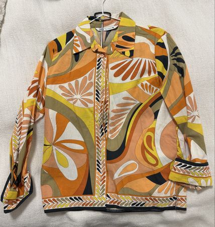 Ensemble Zara : chemise et short à motifs