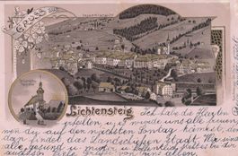 AK  Gruss aus Lichtensteig  Litho 1900