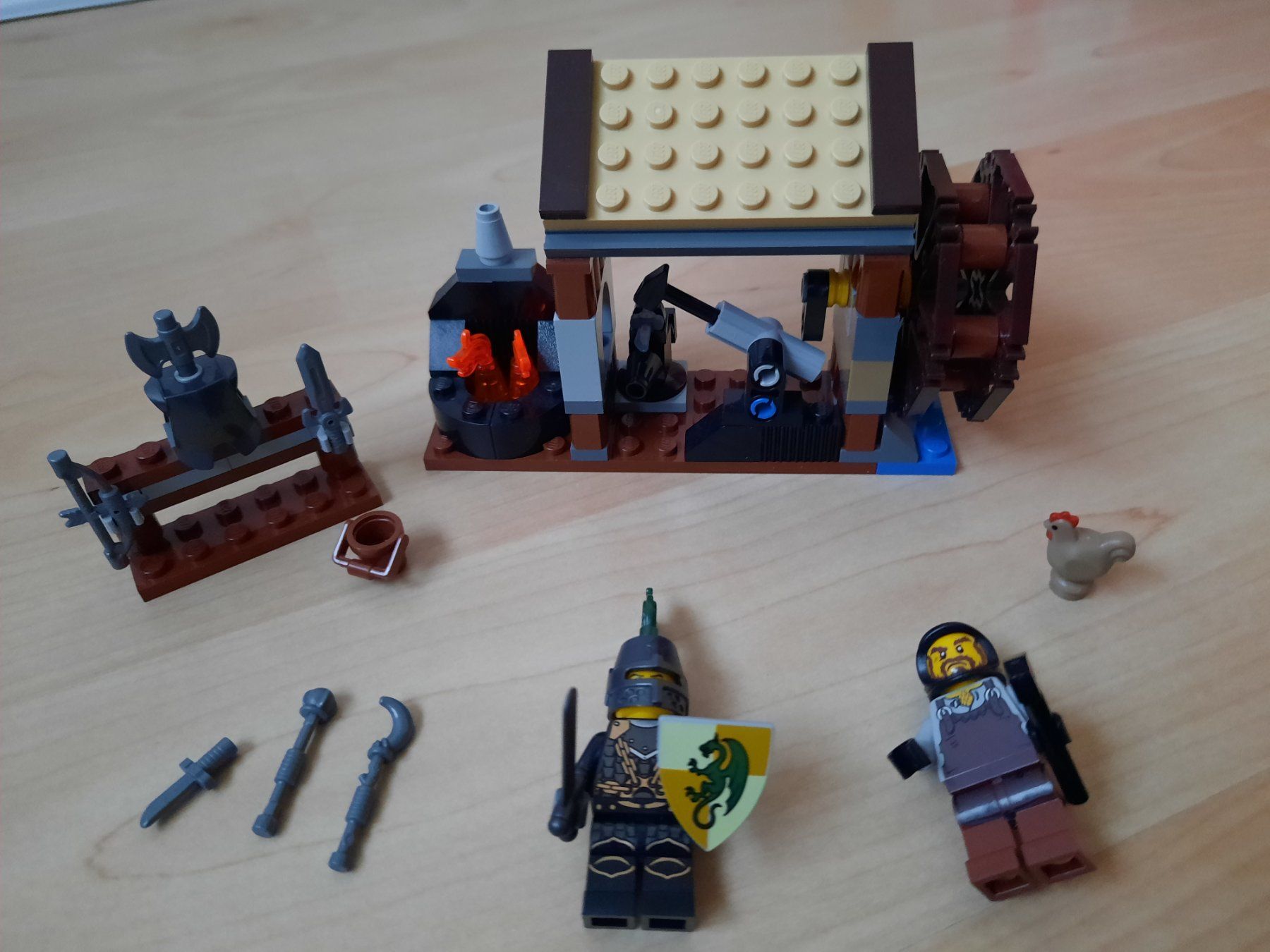 Lego Giocattoli: Lego Kingdoms Set 6918 Blacksmith Attack – Usato da Burgdorf venduto da annalisi 6
