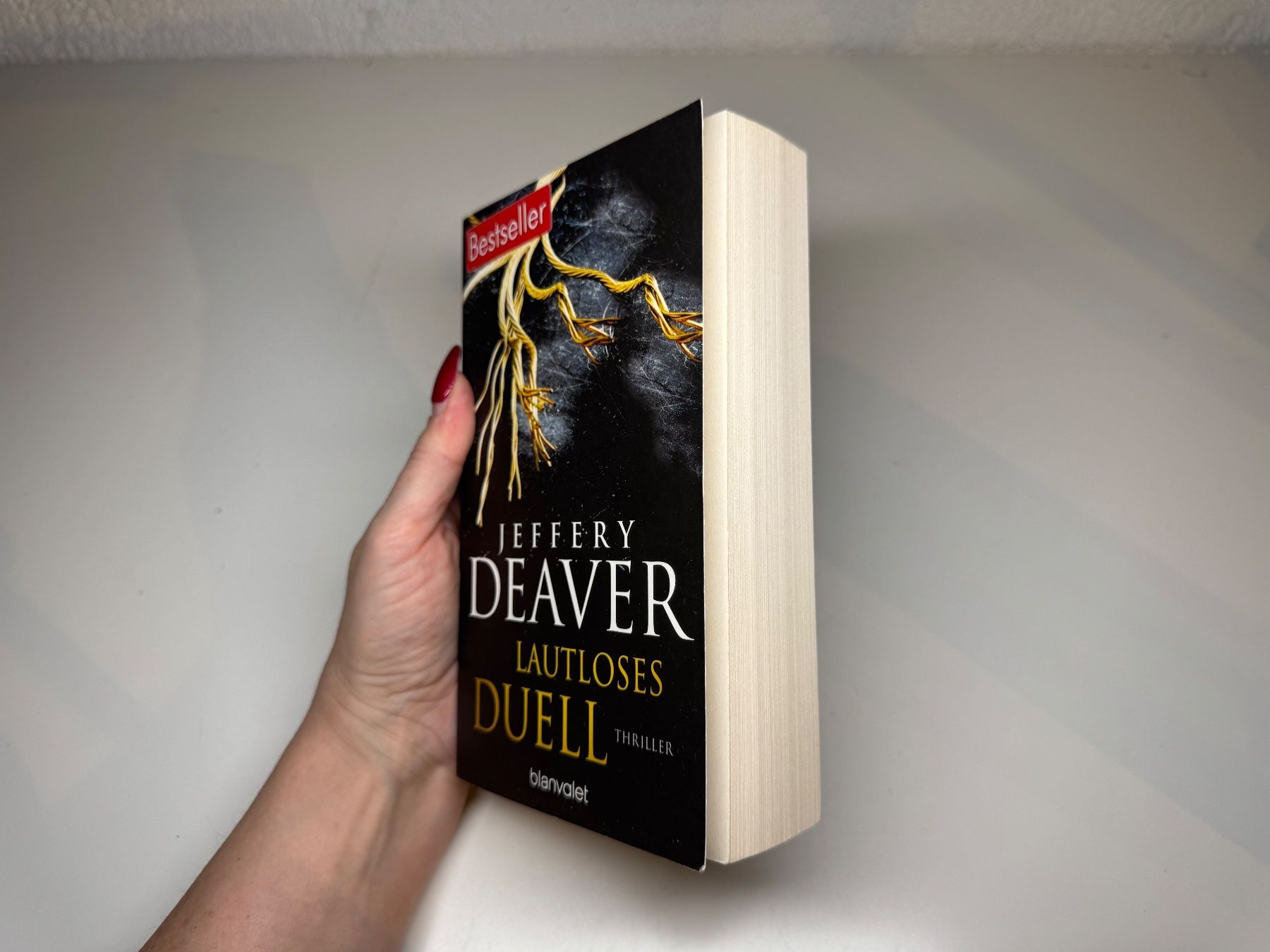 Libri: ROMAN: Jeffery Deaver, Lautloses Duell – Usato da Grosswangen venduto da Deutsche_Romane 1