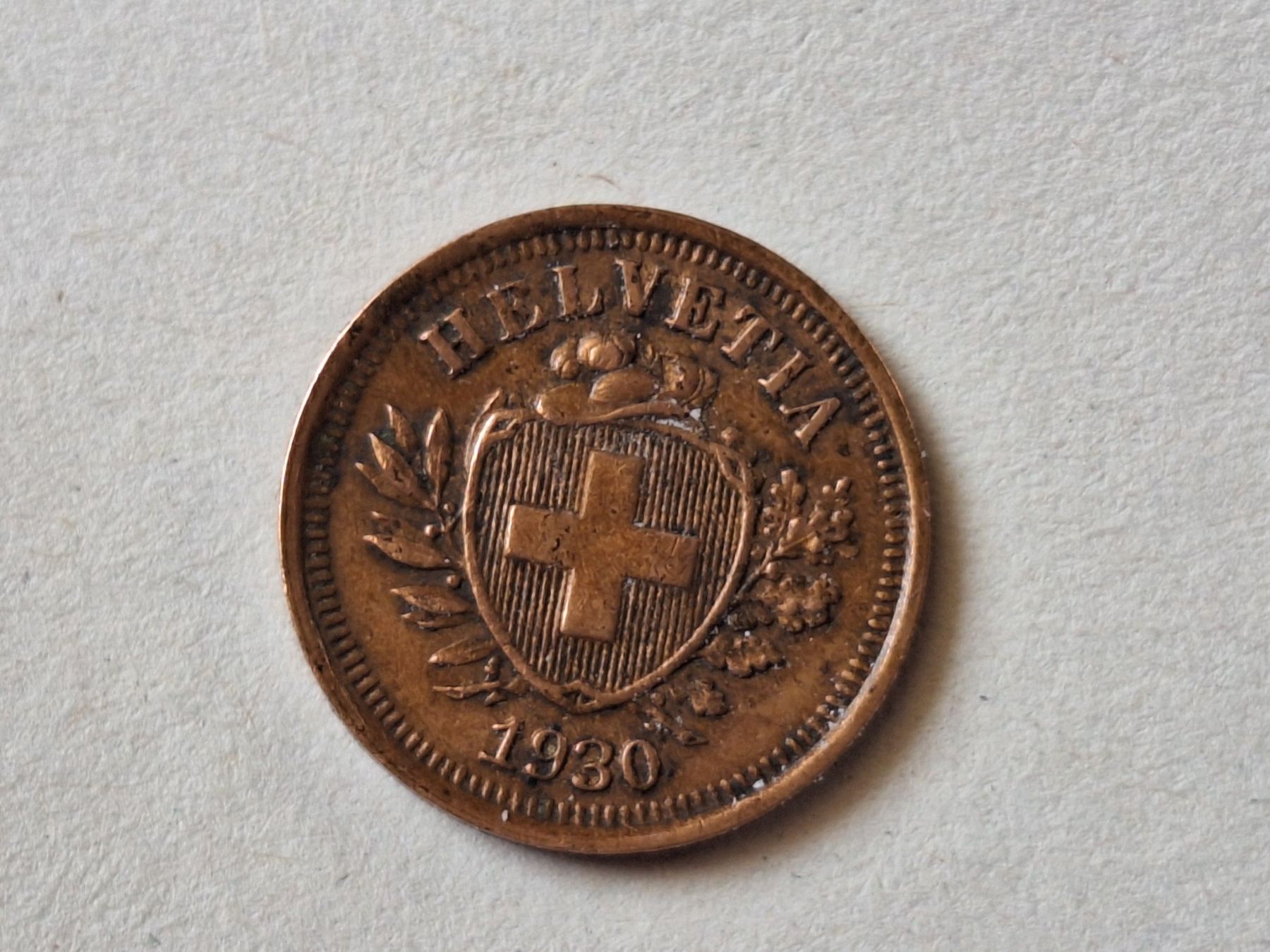 Tutti le monete: 1ct 1930 – Usato da Couvet venduto da zeze03