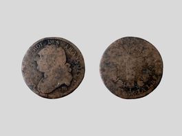 AB 1.- Antike Französische Münze Bronze