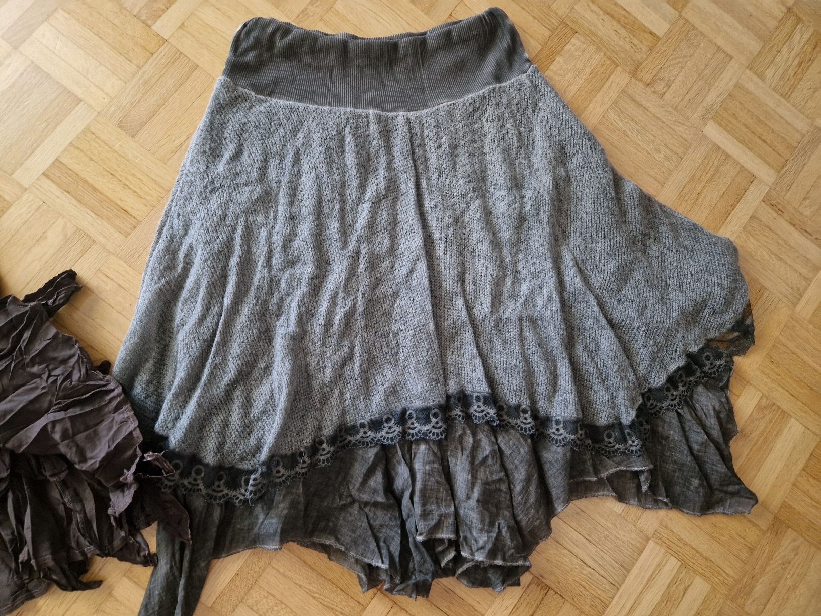 Lotti di vestiti: 2 schicke Boho Jupes Röcke Gr. M – Usato da Reinach BL venduto da Tinkerbelly27 6