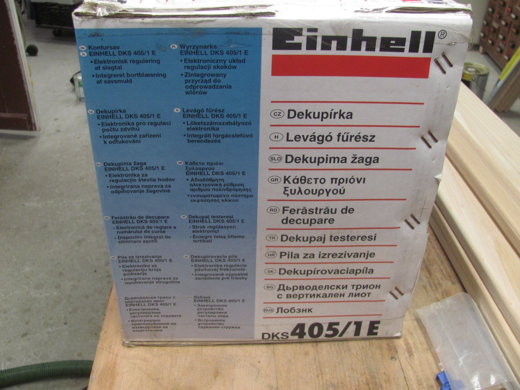 Einhell Seghe: Ladenneu DEKUPIERSÄGE Einhell DKS 405 1E – Nuovo e nell'imballaggio originale da Malters venduto da monarkli 2