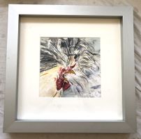 E. Gilgen (20. Jh.) - Aquarell / Mischtechnik - Hahnenkopf