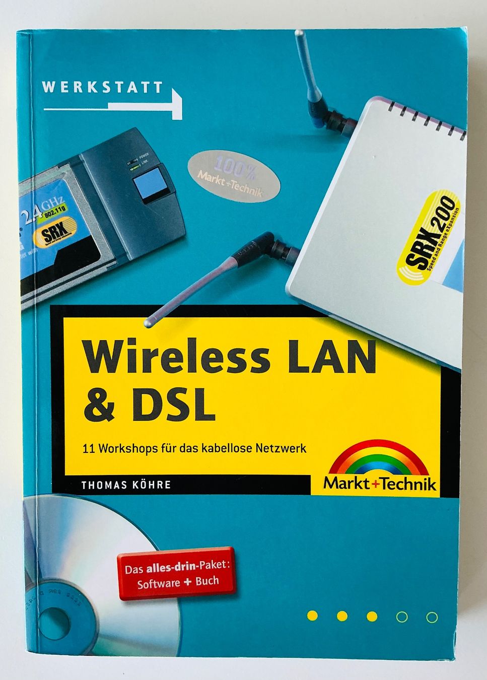 Libri: Wireless LAN & DSL incl. CD Netzwerk – Nuovo (secondo la descrizione) da Hergiswil NW venduto da orcalina14